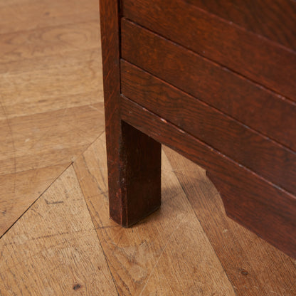 ジャパンヴィンテージ 古い木製 サイドボード