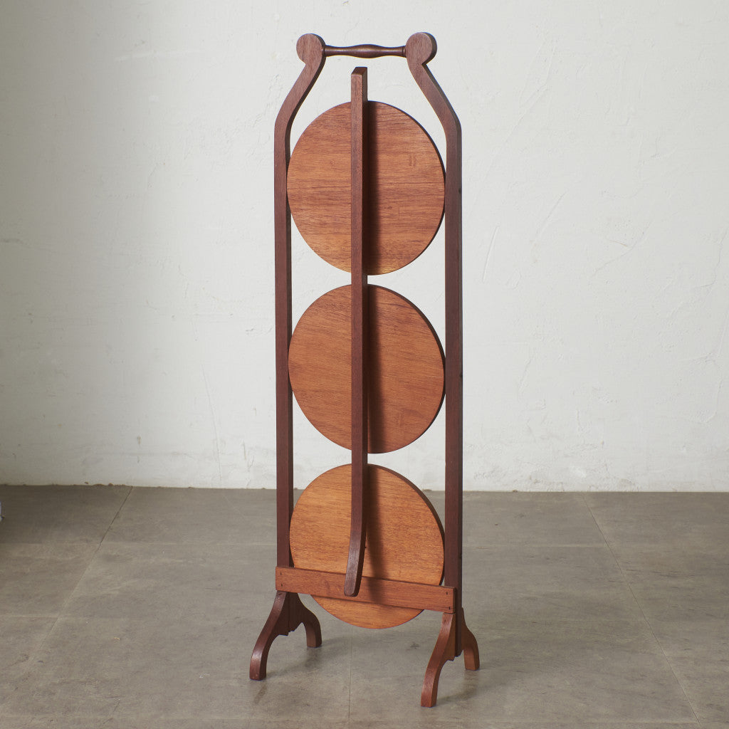 英国アンティーク　ケーキスタンド　アフタヌーンティー　折り畳み　ヴィンテージ 英国クラシック 折畳み式 ケーキスタンド｜rocca rocca