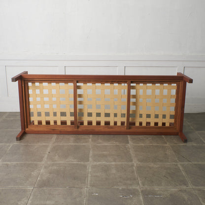 ヴィンテージ チーク材 3人掛けソファ