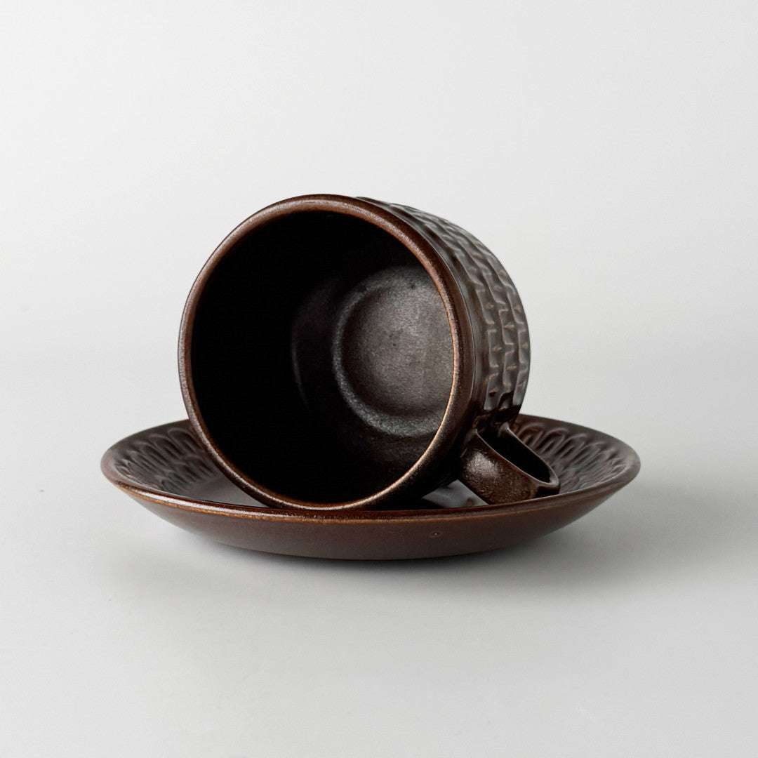 Pennine ペンニン カップ＆ソーサー ブラウン