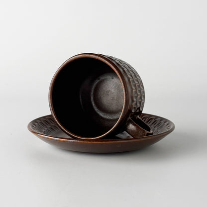 Pennine ペンニン カップ＆ソーサー ブラウン