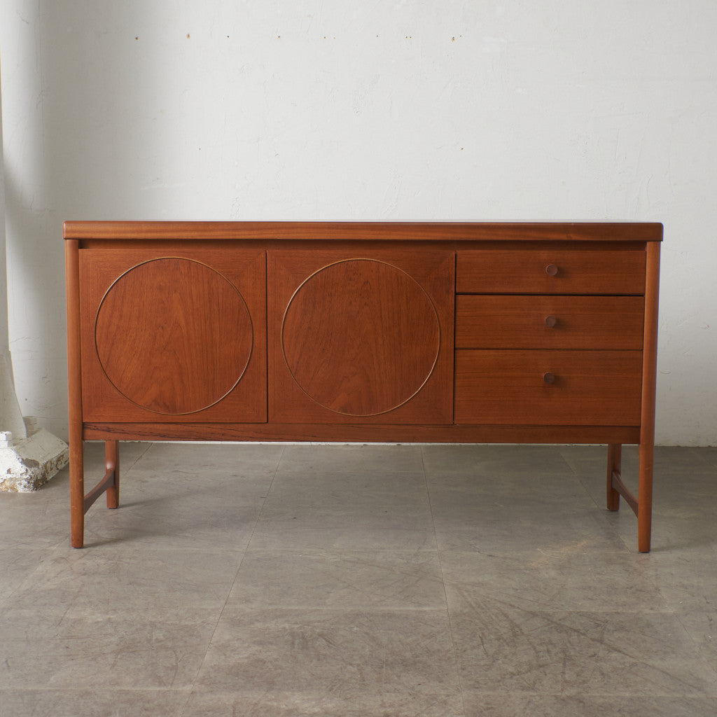 ヴィンテージ サークルサイドボード / カスタムサイズ