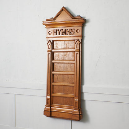 西欧アンティーク 讃美歌ボード