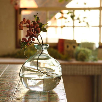 リサイクルガラス フラワーベース DIECIOCHO クリア