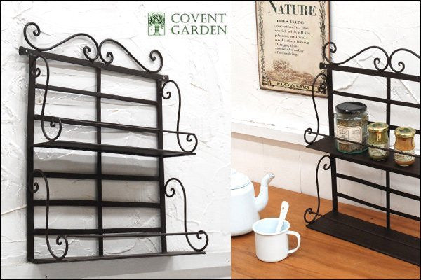 ツーティア・ウォールシェルフ