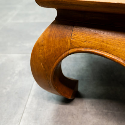 チーク無垢材 オピウムテーブル