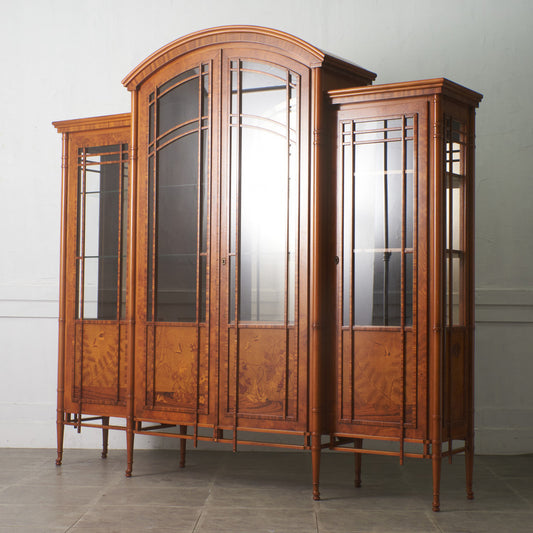 木象嵌 ガラスキャビネット