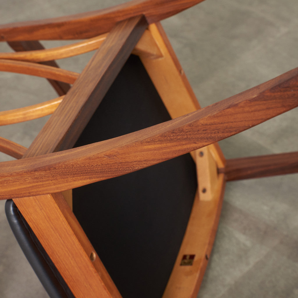 Fresco X-BACK カーブバックアームチェア / 張替済