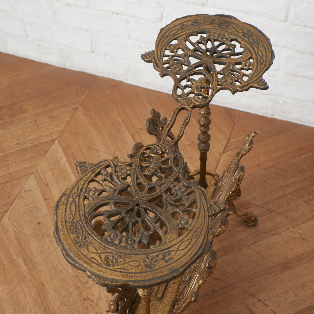 西洋クラシック 鋳鉄製 マガジンラック