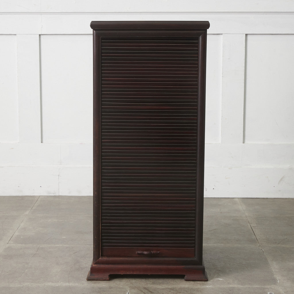 唐木 蛇腹扉 花梨材チェスト