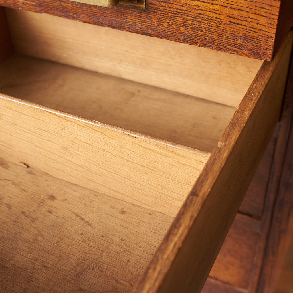 英国アンティーク 両袖デスク