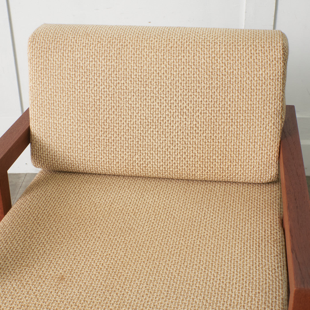 ヴィンテージ チーク材 ラウンジチェア