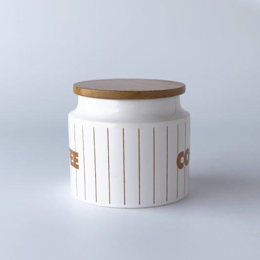 STRIPE ストライプ キャニスター "COFFEE"