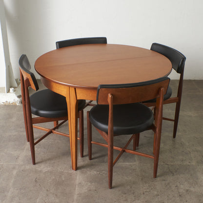 英国ヴィンテージ ラウンドダイニングテーブル