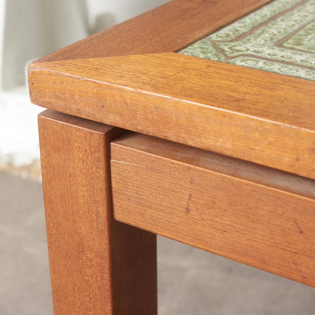 デンマーク製 ヴィンテージ タイルトップ コーヒーテーブル