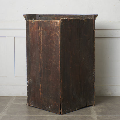 ストリップド加工 スモールコーナーキャビネット