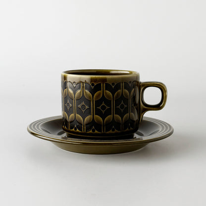 HEIRLOOM エアルーム カップ&ソーサー Lakeland green 緑