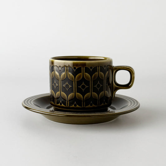 HEIRLOOM エアルーム カップ&ソーサー Lakeland green 緑