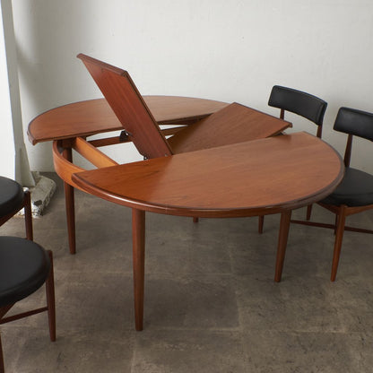 エクステンション ラウンドダイニングテーブル