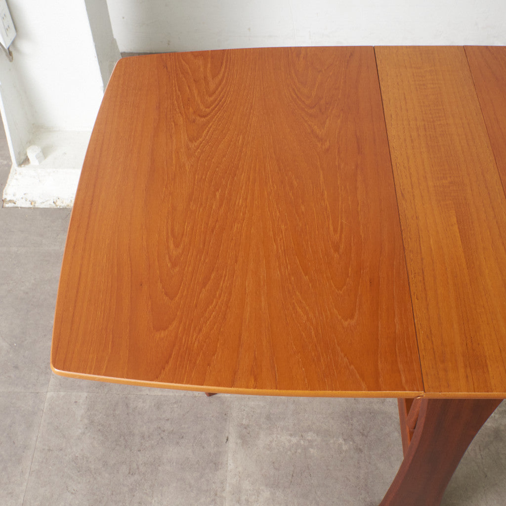 ドロップリーフ ゲートレッグテーブル