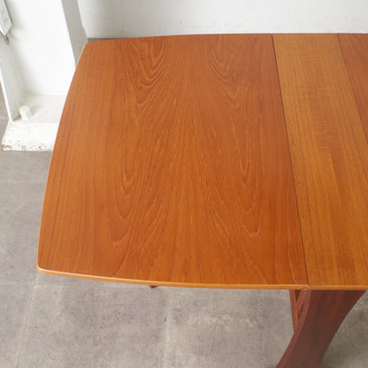 ドロップリーフ ゲートレッグテーブル