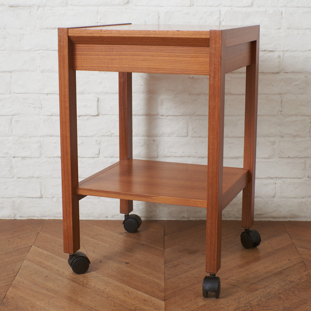 ジャパンヴィンテージ キャスター付き サイドテーブル