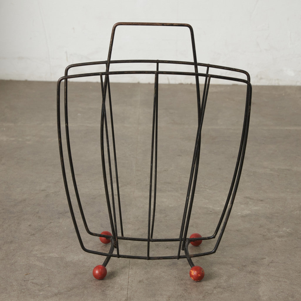 ベルギーヴィンテージ マガジンラック