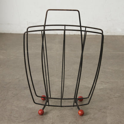 ベルギーヴィンテージ マガジンラック