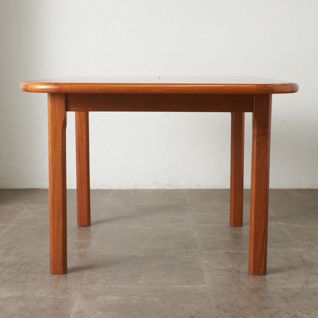 チーク材 エクステンションダイニングテーブル