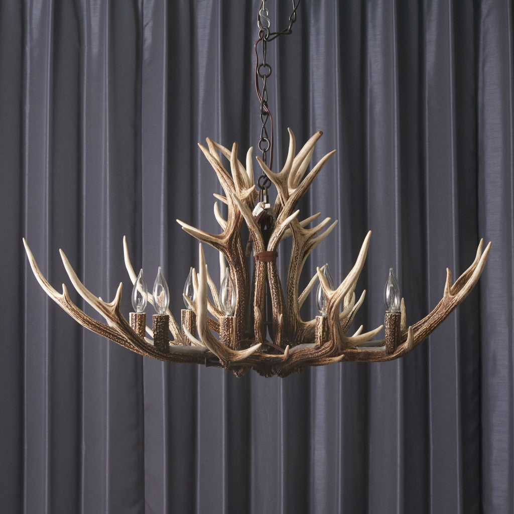 エゾ鹿　鹿の角　鹿角　照明　ライト　天井照明　シャンデリア　ディアホーン エゾ鹿 鹿の角 鹿角 照明 ライト 天井照明 シャンデリア ディアホーン