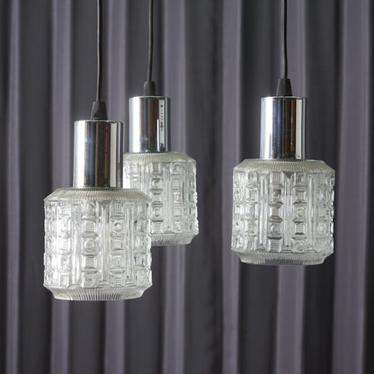 英国ヴィンテージ ガラスシェード ペンダントライト