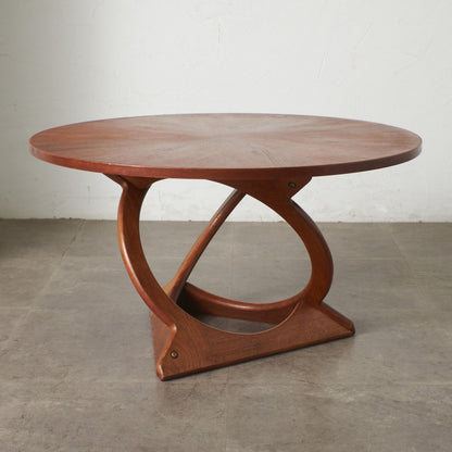デンマーク製 ラウンドコーヒーテーブル