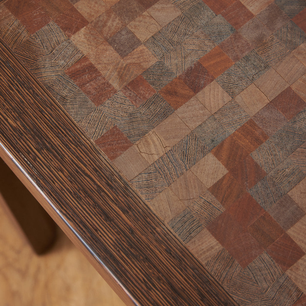 寄木サイドテーブル