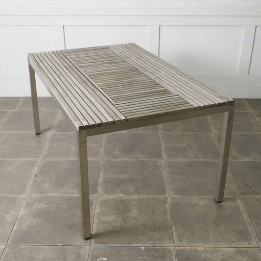 ガーデンユニットテーブル ウッドトップセット