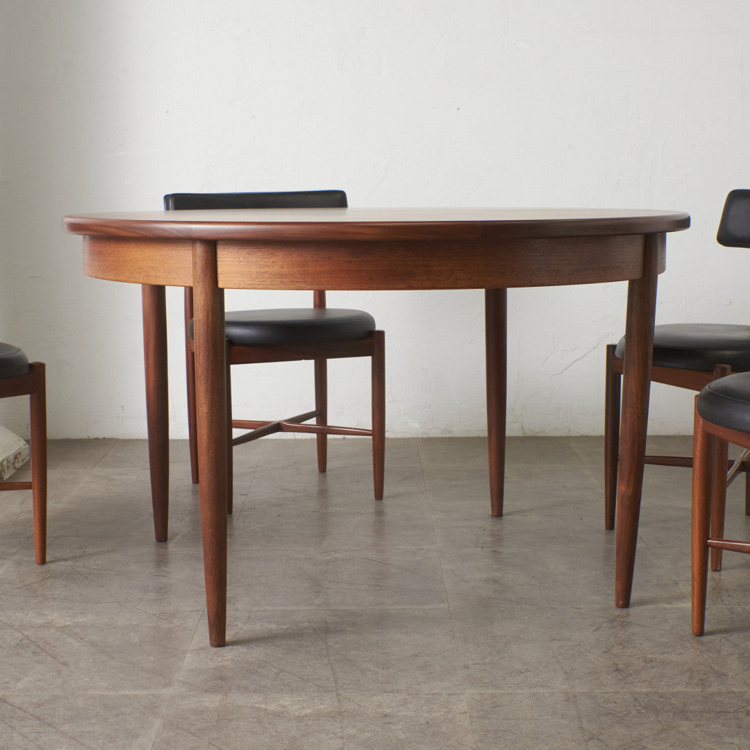 エクステンション ラウンドダイニングテーブル