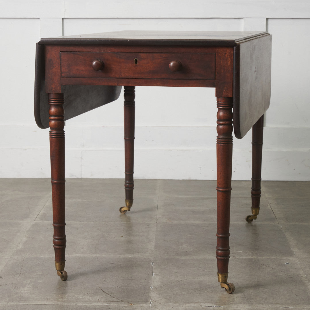 英国アンティーク マホガニー ペンブロークテーブル