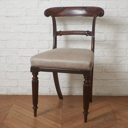 英国アンティーク リージェンシー様式 ダイニングチェア