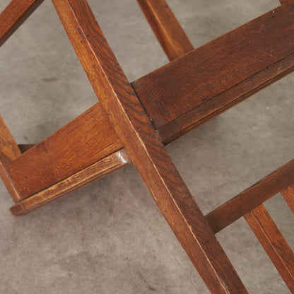 英国アンティーク 籐張りダイニングチェア