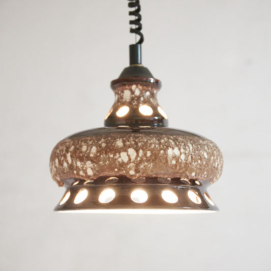 西ドイツヴィンテージ Fat lava ペンダントランプ