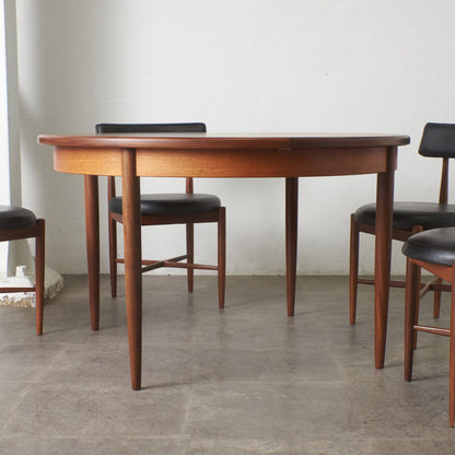 エクステンション ラウンドダイニングテーブル