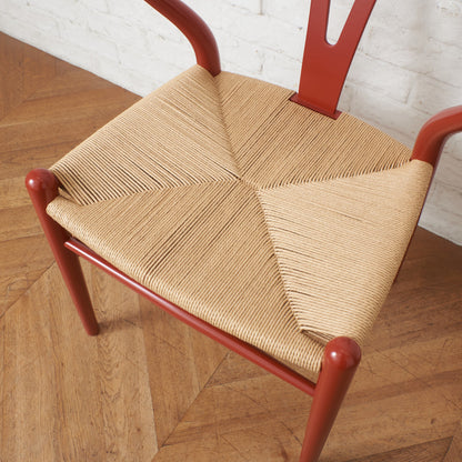 Yチェア オレンジレッド