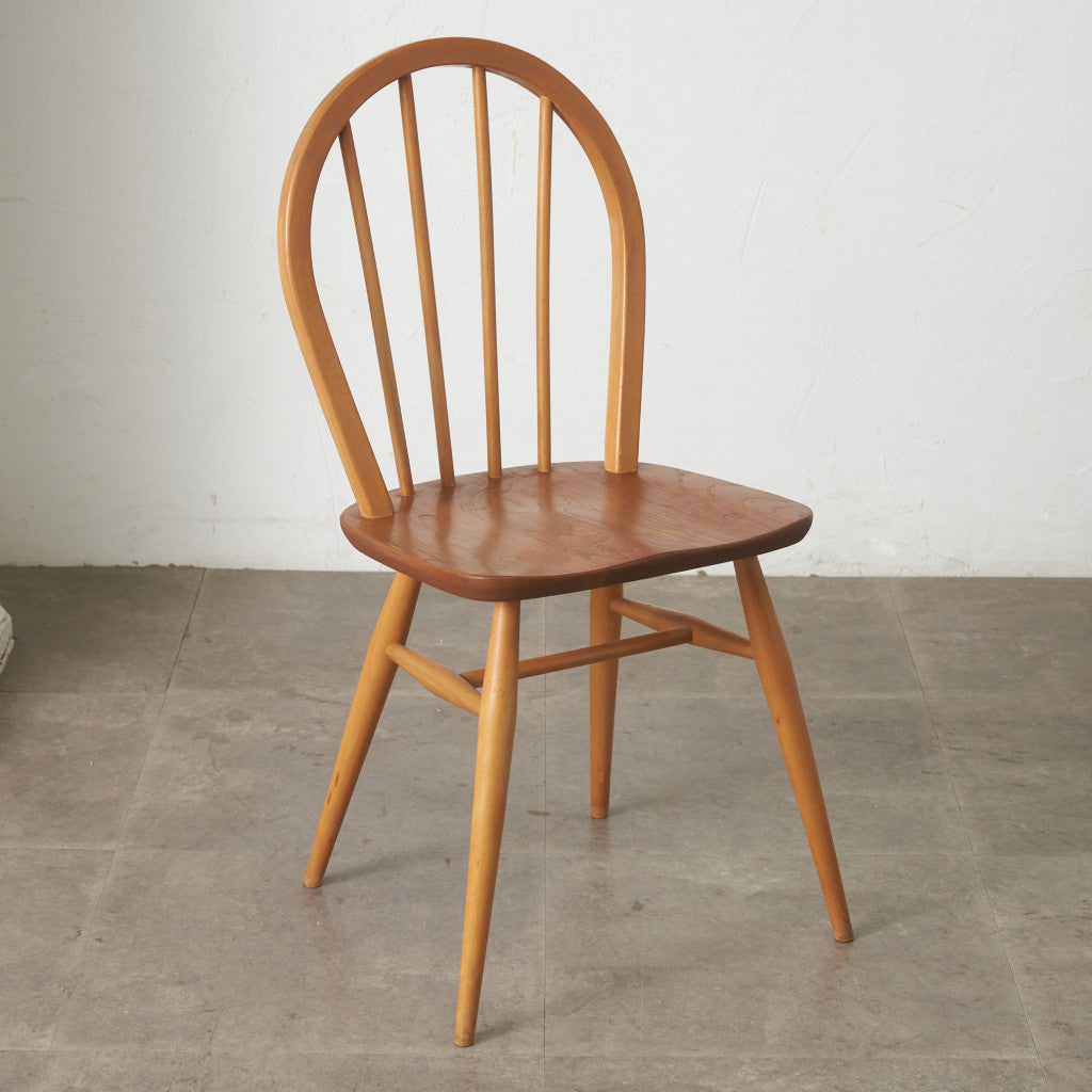 4本スポーク フープバックチェア