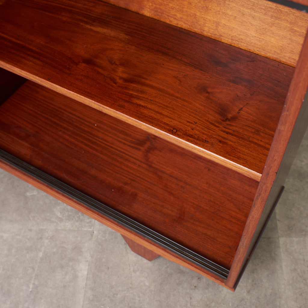 英国ヴィンテージ ナローブックケース