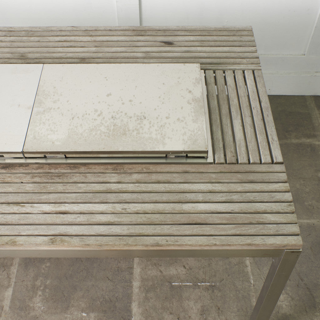 ガーデンユニットテーブル & グリル 3点セット