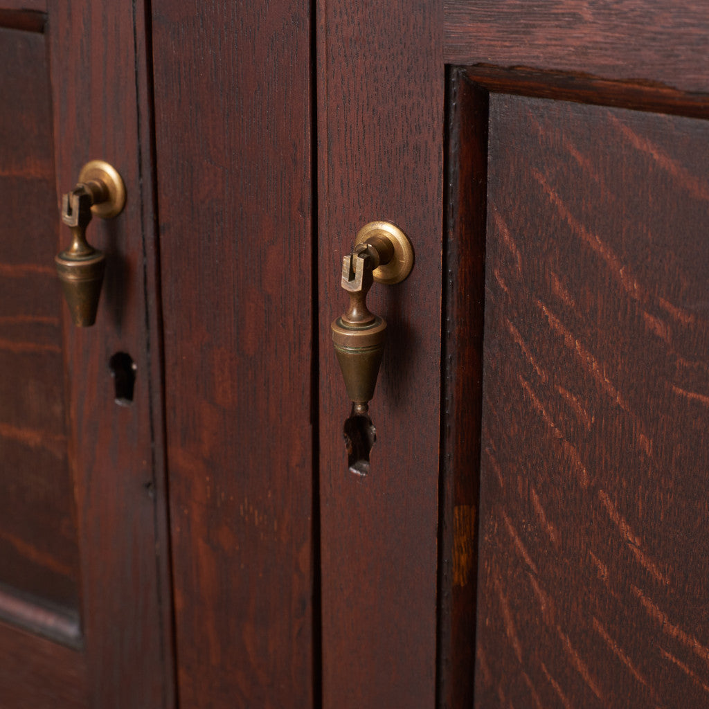 英国アンティーク ミラーバックサイドボード