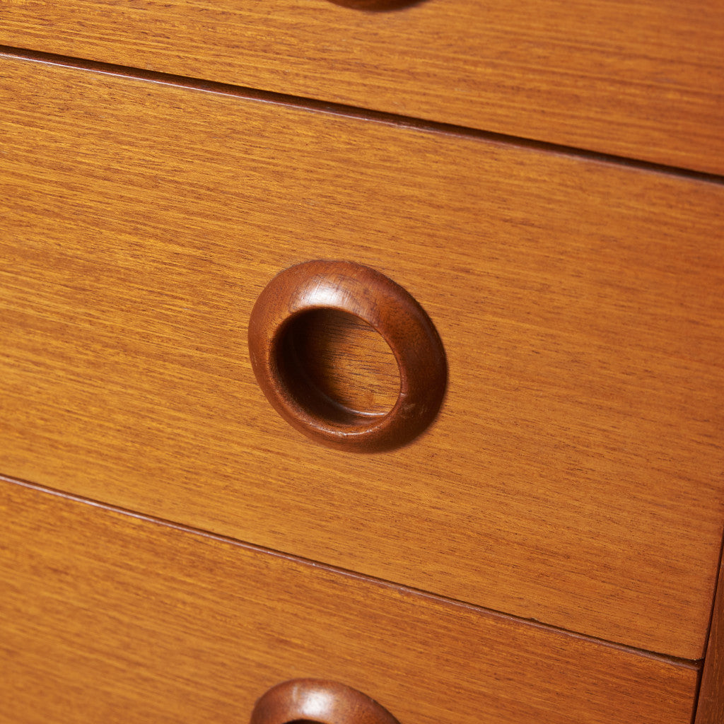 北欧ヴィンテージ 5段 チェスト