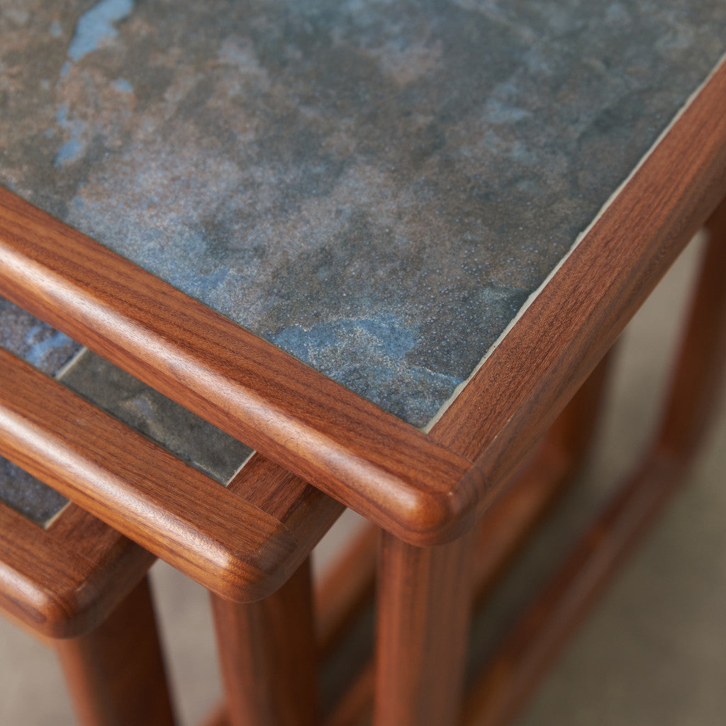 ヴィンテージ タイルトップ ネストテーブル – rocca rocca