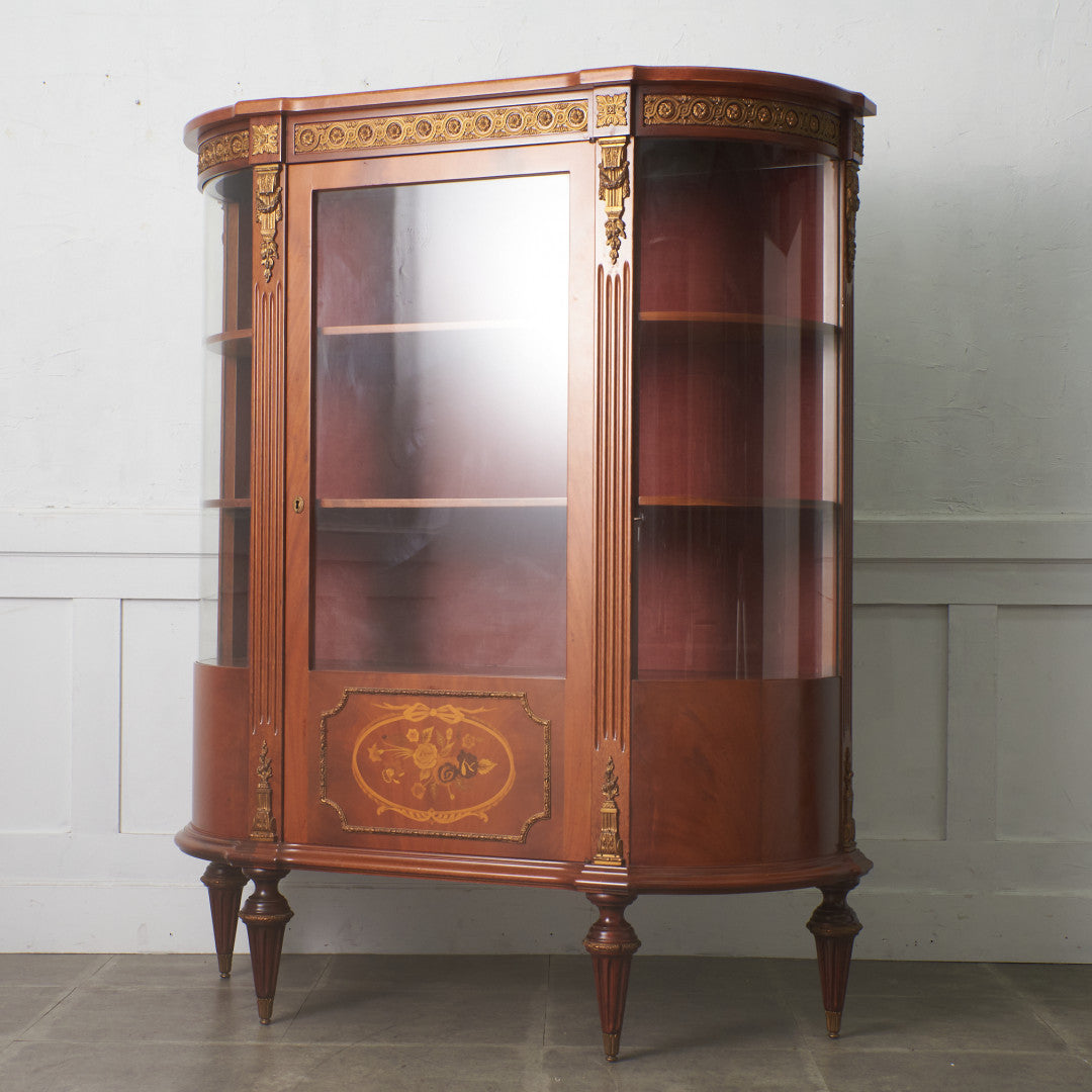 クラシック ガラスキャビネット