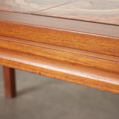 デンマーク ヴィンテージ タイルトップコーヒーテーブル