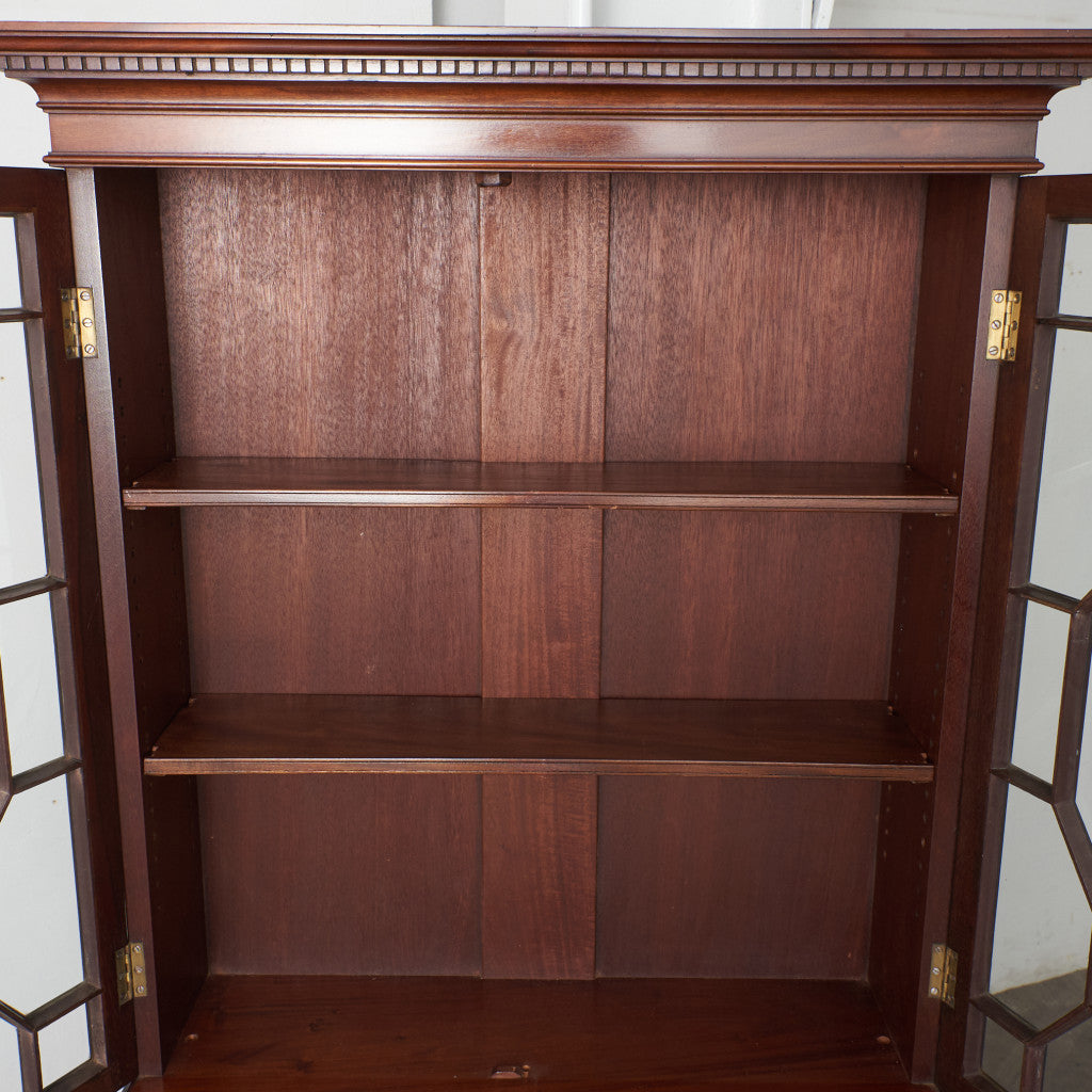 英国アンティーク エドワーディアン様式 ビューローブックケース